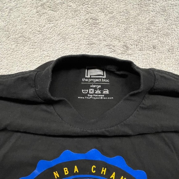 Golden State‎ Warriors NBA Champion Shirt Black Size XL - Picture 3 of 5